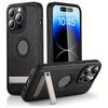 Artificial Leather Mobile Phone Cases with Kick Stand for iPhone 16 15 14 Plus 13 12 11 Case Trending Products 2025 New Arrival