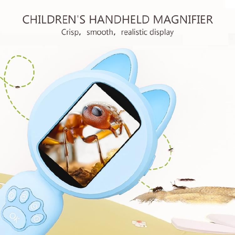 Kinder Taschenbetrachter Leichtes Taschenmikroskop Kinder Mikroskop zum Fotografieren Geschenk