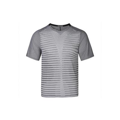 Techknit Future Fast Running Short Sleeve Crewneck T-Shirt Men Tops Black White CU6057-010