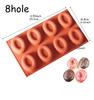Silicone Donut Cupcake Mold Muffin Chocolate Mold Cake Candy Cookie Baking Mould Pan Decoration Tools Kitchen Baking Accessories