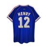 98-06 French GF Retro Thai Jersey No. 10 Zidane No. 12 Henry Short-sleeved Thai Jersey Football Jersey