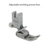 2PCS Steel Presser Foot Set for P952 Sewing Machine Multipurpose Sewing Presser Foot Attachment for Curtains Clothing