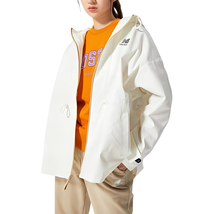 New Balance Jacket Women's White AWJ21313-IV
