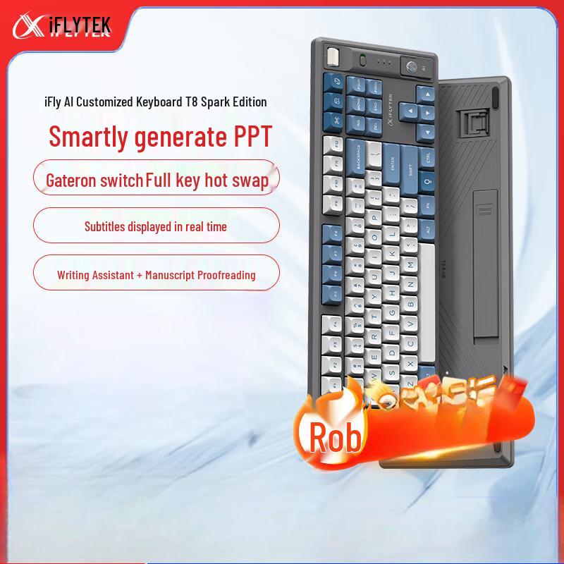 iFLYTEK T8 Spark AI Smart Wireless Mechanical Keyboard