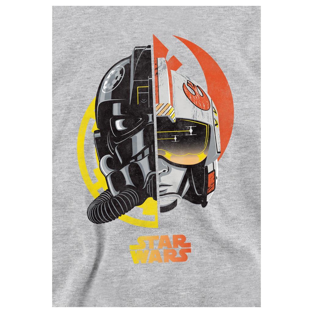 Star Wars Childrens/Kids Helmet Split Heather Hoodie