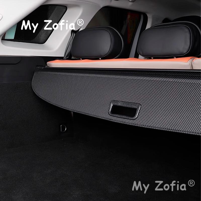 For Chery Tiggo 9 2025 2026 Car Cargo Cover Trunk Retractable Parcel Rack Waterproof Shield Privacy Cargo Cover Auto Accessorie