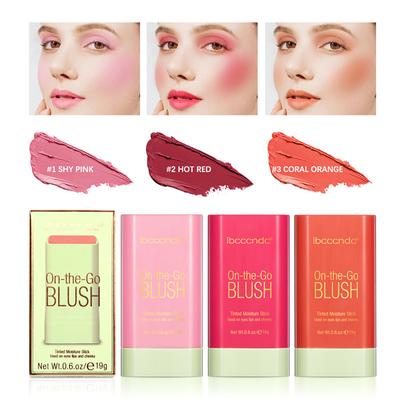 Stereo Cheek es una pasta roja, roja, natural, sedosa, con un toque rosado, colorete para mejillas, sombra de ojos, base en crema, maquillaje moteado, maquillaje facial