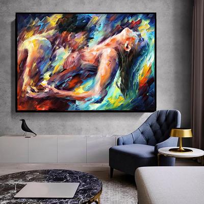 Graffiti de cuerpo abstracto, arte de pasión, carteles e impresiones de pareja desnuda Sexy, pinturas en lienzo, imágenes artísticas de pared para decoración para sala de estar
