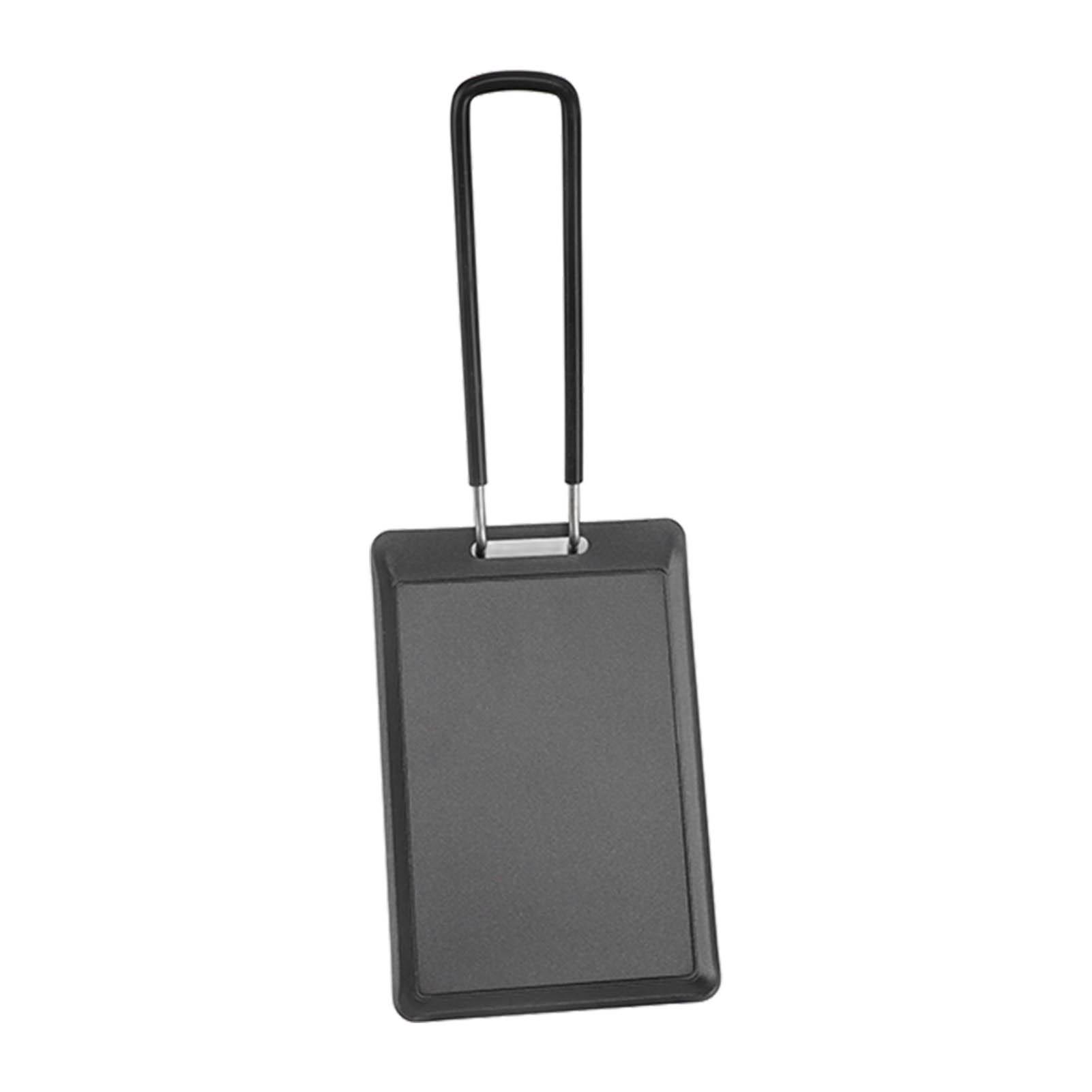 

Camping BBQ Grill Pan Mini Square Fry Pan Portable Grill Pan with Handle for Home Outdoor Camping L