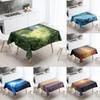 Nappe Imprimée Amour Plante Créatif Scénique Camping Anti-salissure Imperméable Table Décoration Maison