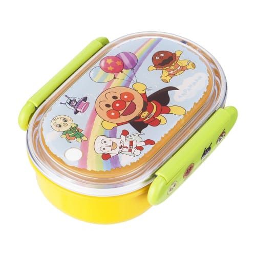 Rec Anpanman Lunch Box (Lock Type) Yellow