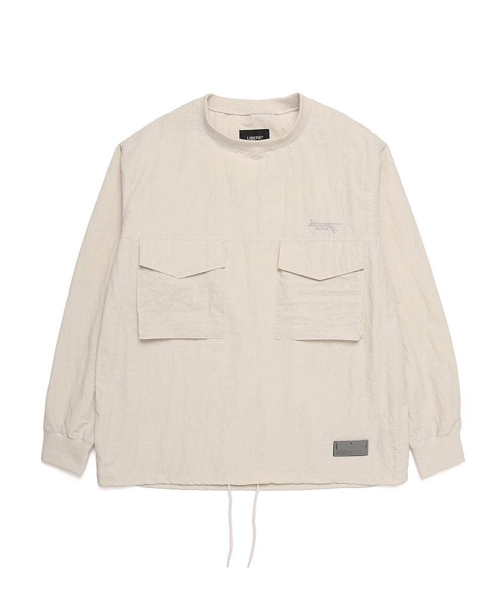 Libere Pull Over Pocket Shirts / Mad Gray M