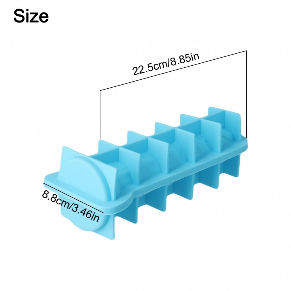 With Lid Ice Cube Tray Convenient Quick Release Stackable