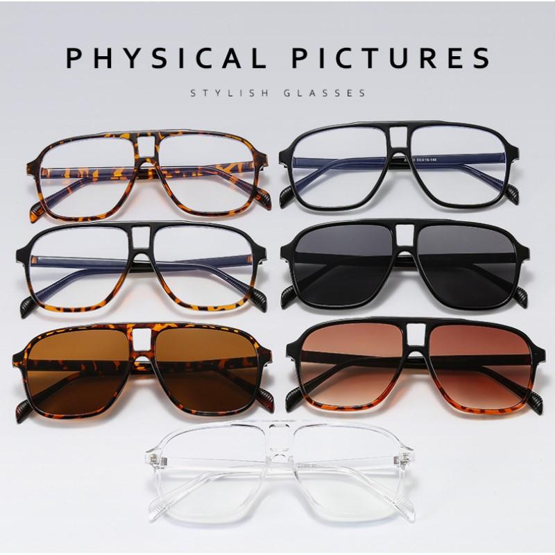 Fashion Square Big Sunglasses Frame Women Men Oversized Optical Glasses Frame Spectacles Eyewear Frames For Male Female