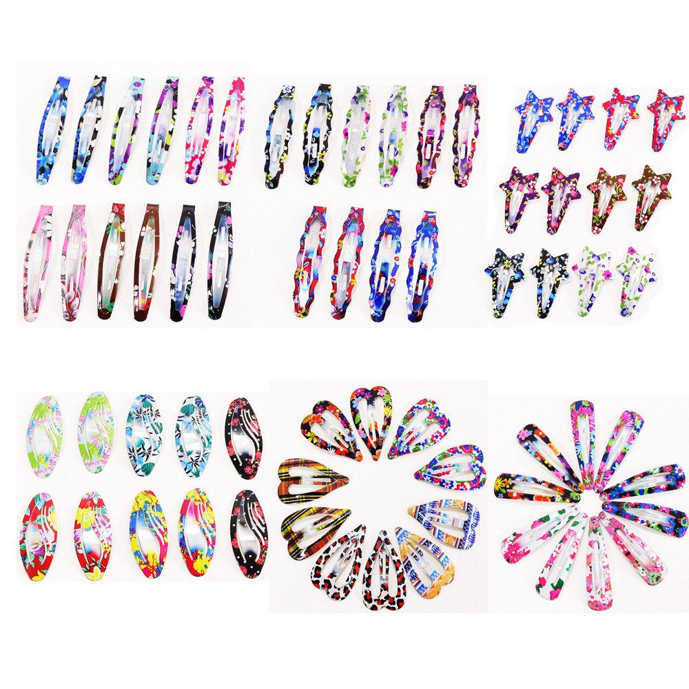 6//12pcs Lovely Children Cartoon Hairpin Barrette Hair Clips Grips Girls Gifts