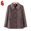Fengxiao Grandma Autumn Lapel Jacket for Elderly Women