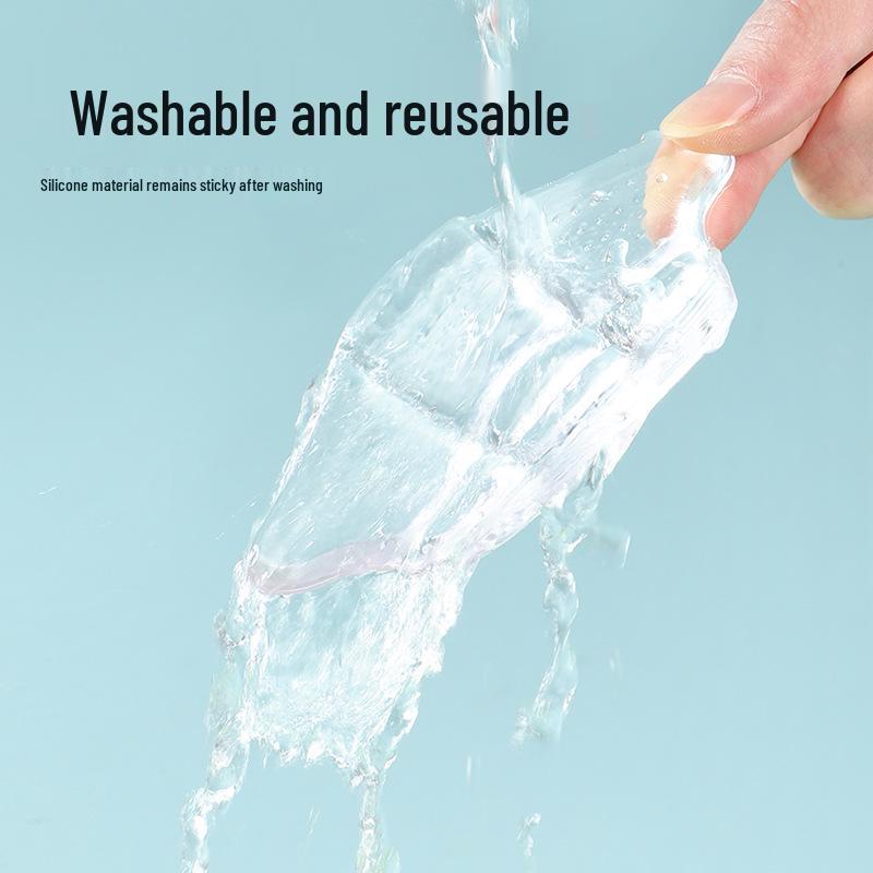 Damen Silikon Anti-Rutsch Komfort Fersenpolster - Abriebfest, Keine Beschädigung, Halbe Größe, Klebstofffrei