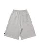 Masateu Small Pocket Bermuda Sweat Pants _ Gray