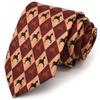 Men's Classic 8cm Animal Horse Graffiti Printed Tie Wedding Business Necktie Accessory Gift