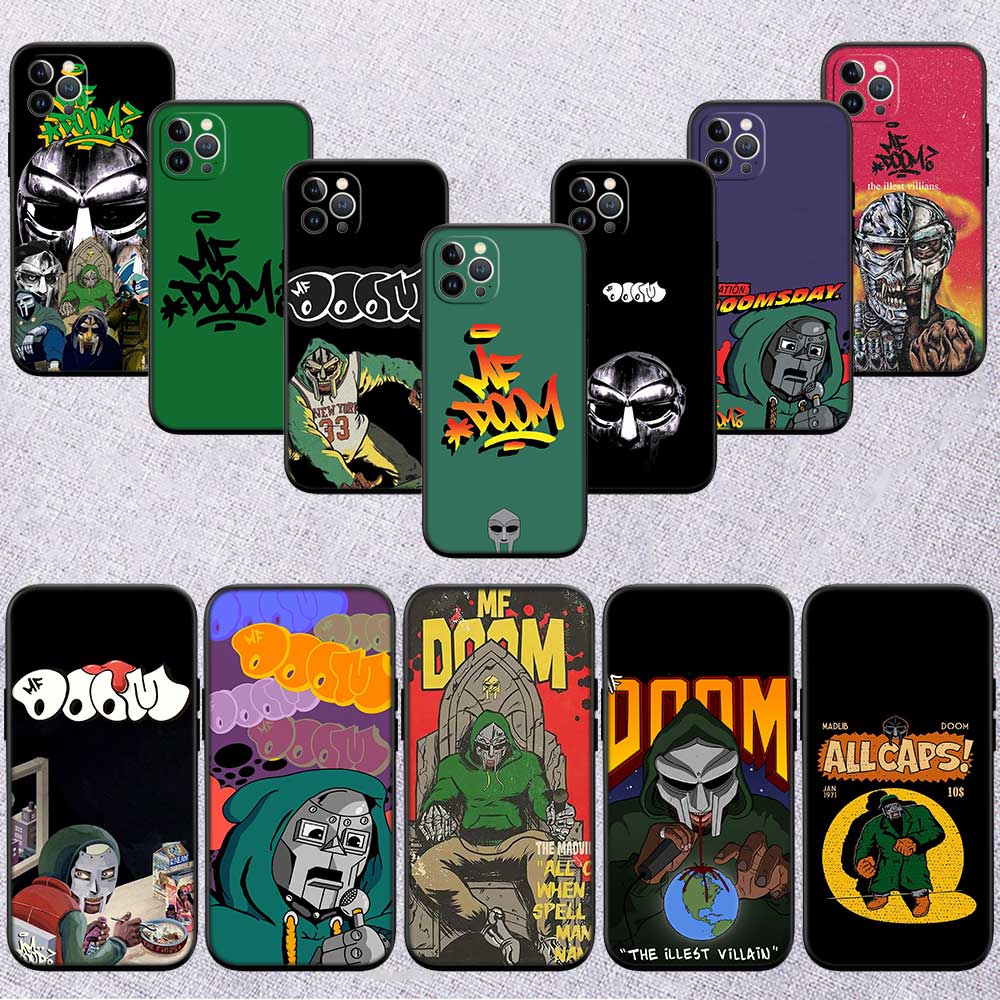 MF DOOM Shell Phone Case for SamsungGalaxy Note 10 20 S23 S24 S25 Ultra FE Plus Edge Lite A02S A35 A07 A17