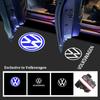 ·Car Door Welcome Lights Laser Projector Decor Lamp For VW GTI Polo Golf Passat Tiguan Arteon Touareg Taigo Caddy Jetta Beetle S 21G