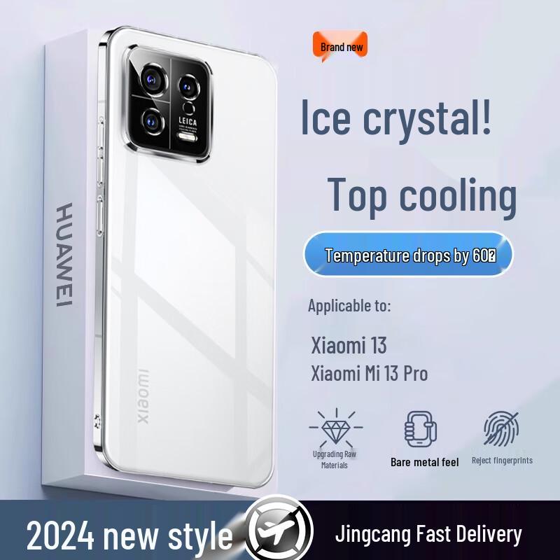 POZZO Anti-Yellowing Clear Protective Phone Case