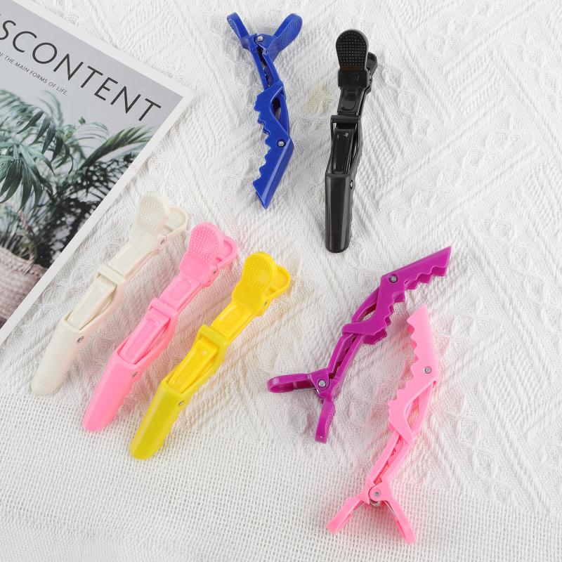 Candy Color Crocodile Clip,duck Bill Clip,hair Clip,hairpin for Barber Shop,hairpin Positioning Clip,perm and Dyeing Partition