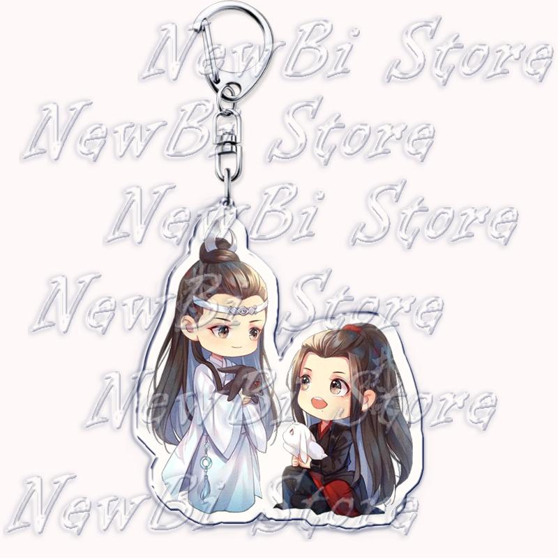 

Cute Tian Guan Ci Fu Keychains Mo Dao Zu Shi Hua Cheng Xie Lian Keyring for Accessories Bag Pendant Key Chain Jewelry Fans Gifts