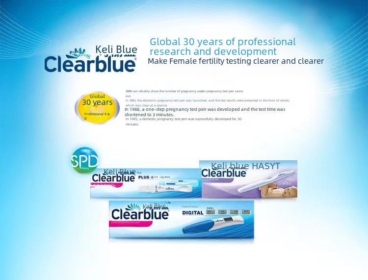 Clearblue High Accuracy Early Pregnancy Test Stick and Strip