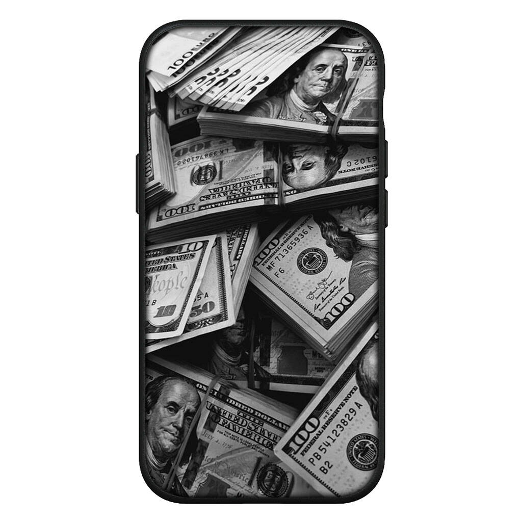 for iPhone 17 16 15 Xiaomi Poco F7 F8 X7 X6 C85 C75 C71 M8 Redmi Note 14 13 12 11 Pro Max 14C 13C 15C A3 Phone Case Wallpaper Money 100 Dollars Cover