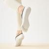 Professional Non-Slip Yoga Socks Women'S Short Tube Sports Invisible Boat Socks Pilates Sweat-Absorbing Breathable Split-Toe Socks