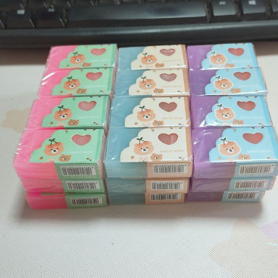 Cartoon Push-Pull No-Trace Eraser - Creative Stationery for Elementary Students