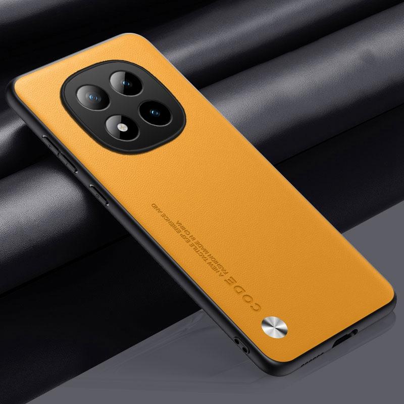 Luxury PU Leather Case For Xiaomi Redmi Note 15 Pro 5G Back Cover Silicone Full Protection Phone Case For Redmi Note 15 Pro Plus
