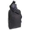 Coach Ethan 21 Brand Letter Logo Zipper Closure Adjustable Shoulder Strap Smooth Calfskin Crossbody Bag Small Men Crossbody Bag Black CO994-QBBK