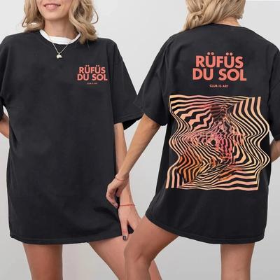 Rufus Du Sol Inhale Exhale Welttournee 2025 T-Shirt, Rufus Du Sol Album Tour S-5XL Unisex T-Shirt