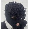 Winter Warm Cap Knit Beanie Hat Halloween Unisex Balaclava Hat Soft Headwear