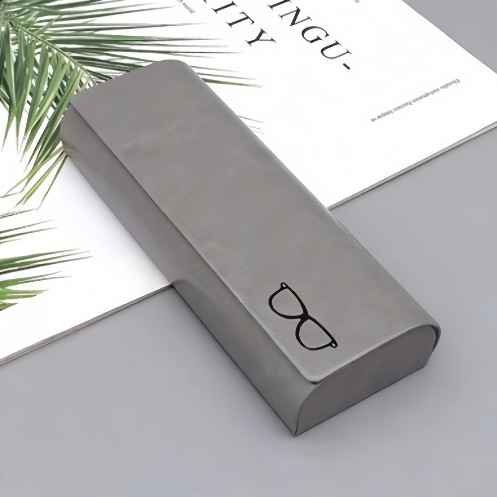 New Premium & Minimalist Leather Glasses Case — Crush-Resistant, Stylish, and High-Capacity Storage for Eyeglasses