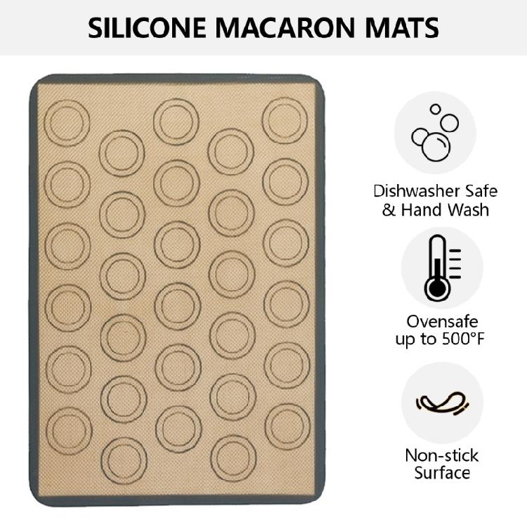 Functional Baking Mats Easy to Maintain Silicone Dough Mats Bakewares