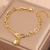 Popular bracelet, titanium steel does not fade, love zircon bracelet, high-end female light luxury niche bracelet, bracelet.