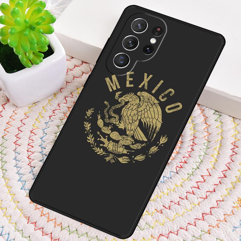 Mexico Flag Mexicanos Silicone Phone Case For Samsung Galaxy Note 10 Pro S26 S25 S24 S23 S22 S21 Plus S25Ultra Capa Cover
