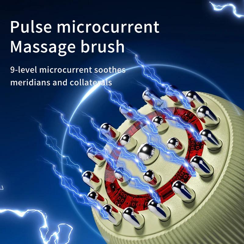 Cordless Electric Cupping Massager Hot Compress Scraping Device Negative Pressure Detox Body Acupoints heating meridian dredging