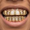 2Pcs/Set Hip Hop Charm Teeth Grillz Classic Hollow Teeth Grillz Braces Party Cosplay