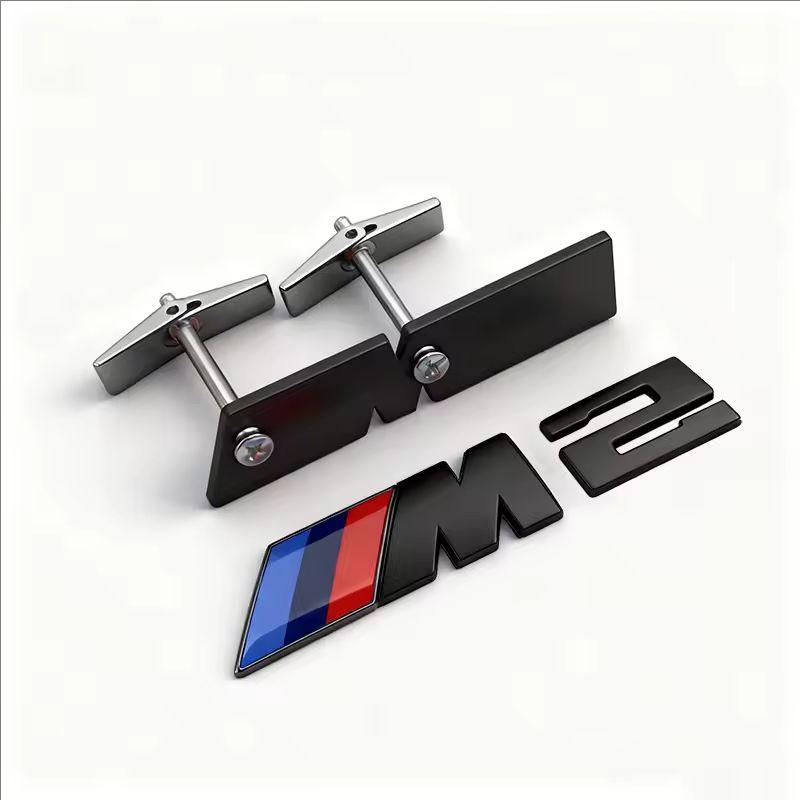 CTCE1 3D ABS/Metal Car Styling Front Grille Badge Emblem Accessory For BMW M E46 E90 E60 F30 F10 E39 E36 F20 G30 G20 E87 E92 E91 E30