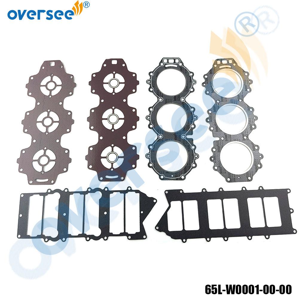 Power Head Gasket Kit 65L-W0001-02-00 For Yamaha 200-250HP EFI Outboard Engine 65L-W0001-00 65L-W0001