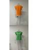 Women's Short Sleeve Pleated Round Neck Top