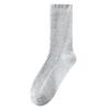 Female Autumn and Winter Warm Wooden Ear Lace In The Tube Pile Socks