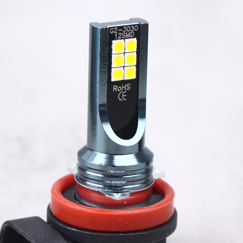 1 Stück H11 H8 H7 H4 LED Auto Nebelscheinwerfer Lampen DRL Motorrad Scheinwerfer Lampe Auto Fahr Scheinwerfer 6500K-7500K 12-24V 24W
