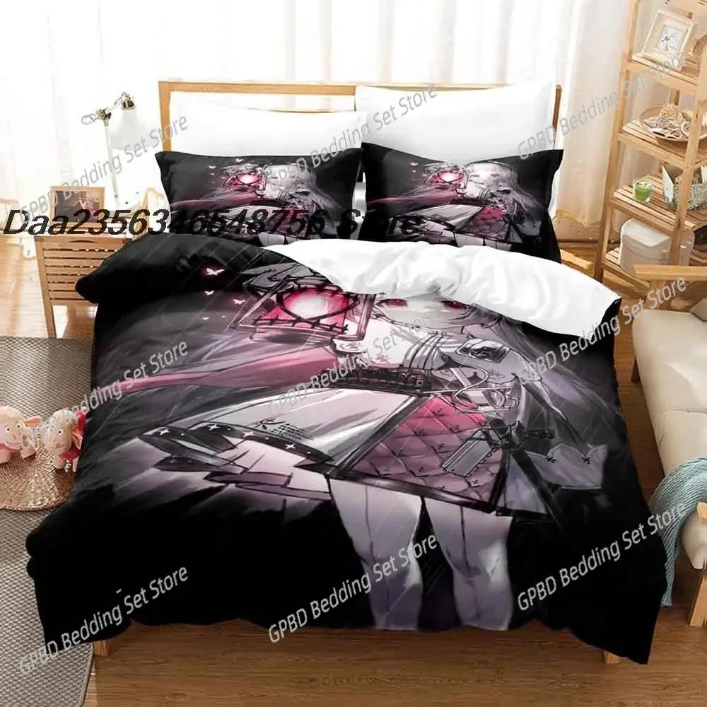 3d Printing Game Arknights Beding Set Bedrom Soft Modern Bedspreads Comefortable Children Kids Soft Duvet Cover Comfortable Quilt Cover And Pilowcase