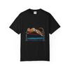 Tiger Clears the High Bar Sports T-Shirt Black Front Print Comfort Colors 1717
