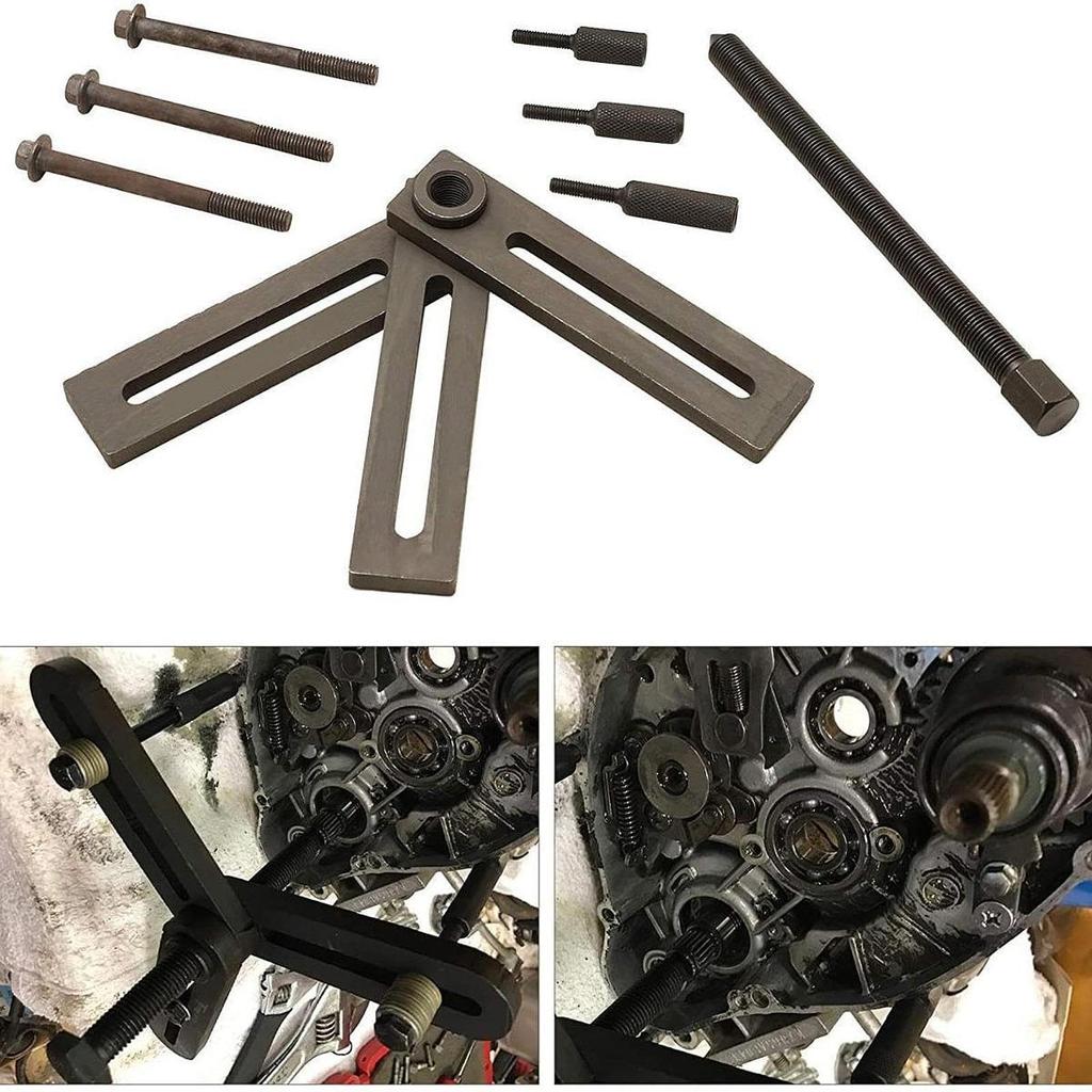 QHStealthy Crankcase Separator Flywheel Engine Overhaul Motorcycle Single Cylinder Transmission Bearing Seal Assembly Tool Tool, Puller, Crankshaft,